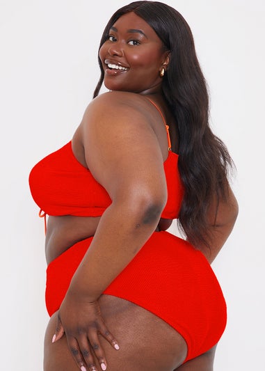 In The Style Red Bikini Bottoms