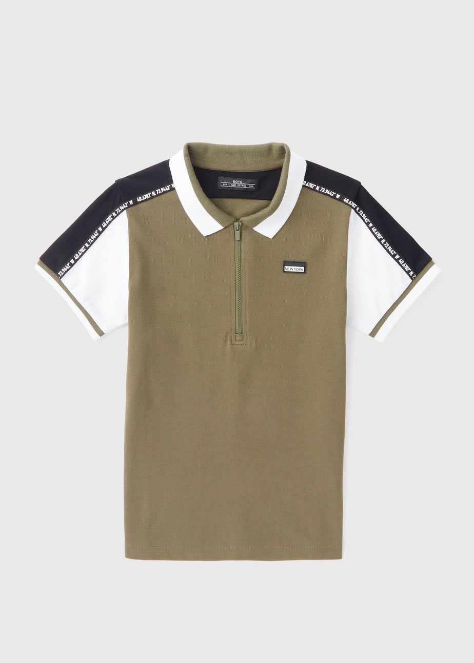 Boys Green Polo Shirt (7-15yrs)