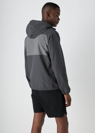 Charcoal Zip Up Tracksuit Jacket