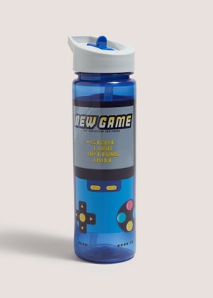 Blue Gaming Drinks Bottle