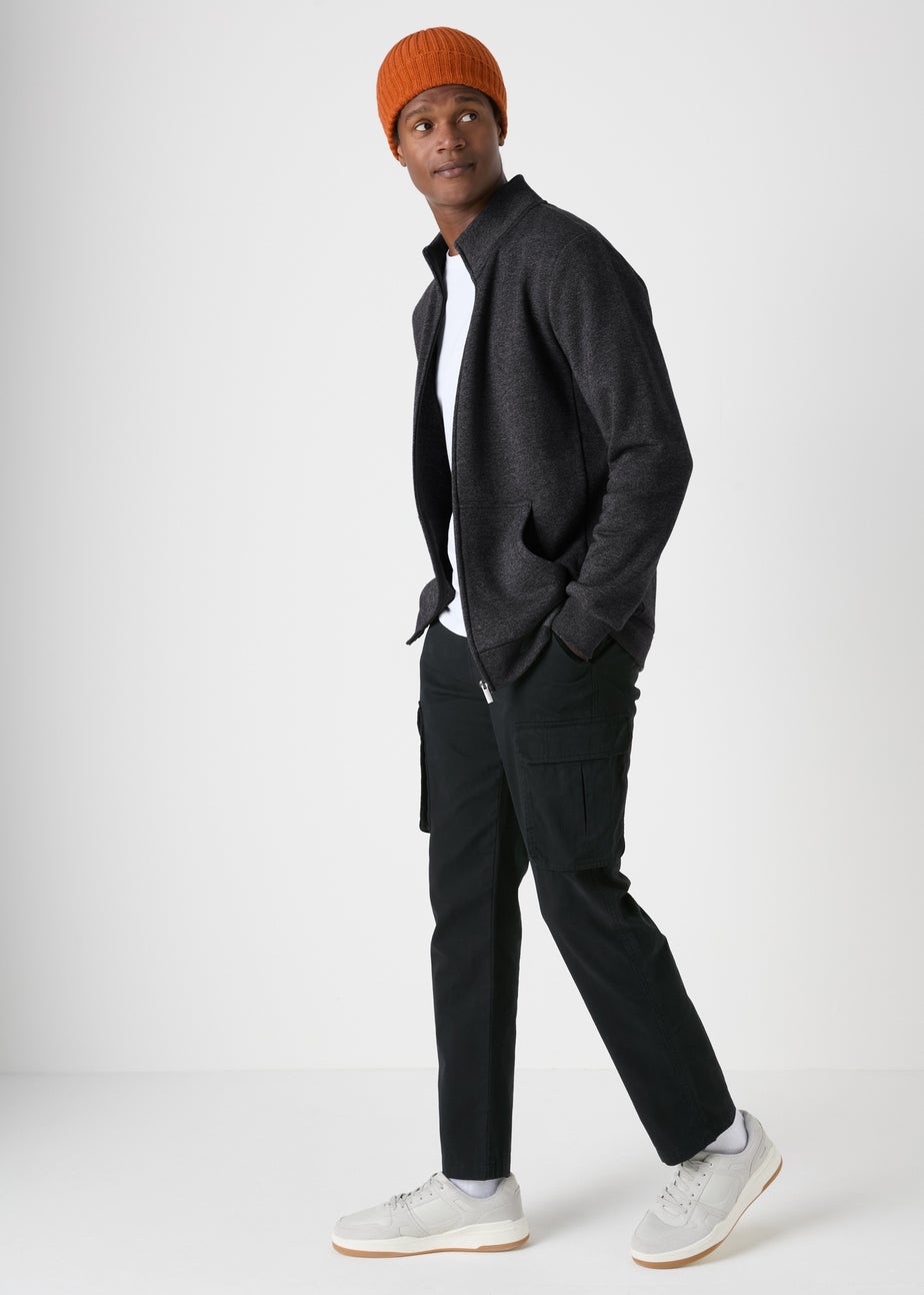 Grey Grindle Zip Up Jacket