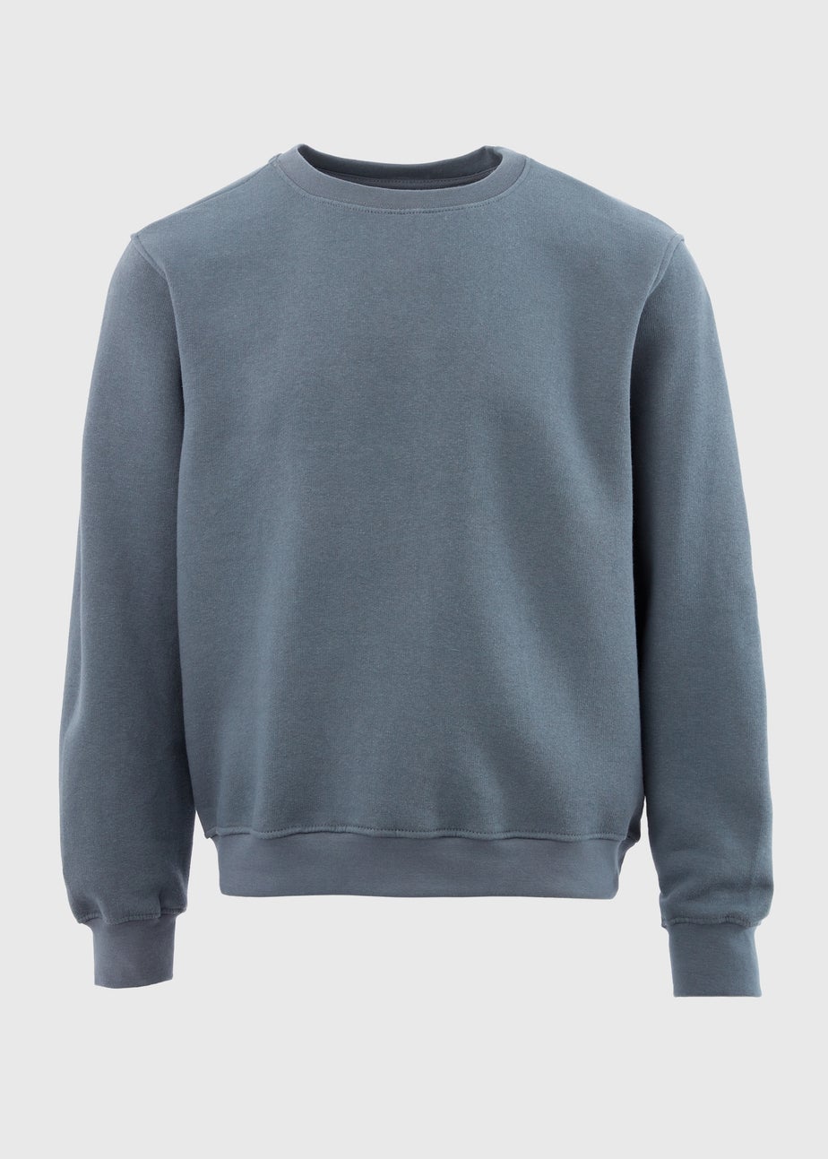 Dark Grey Crewneck Sweatshirt