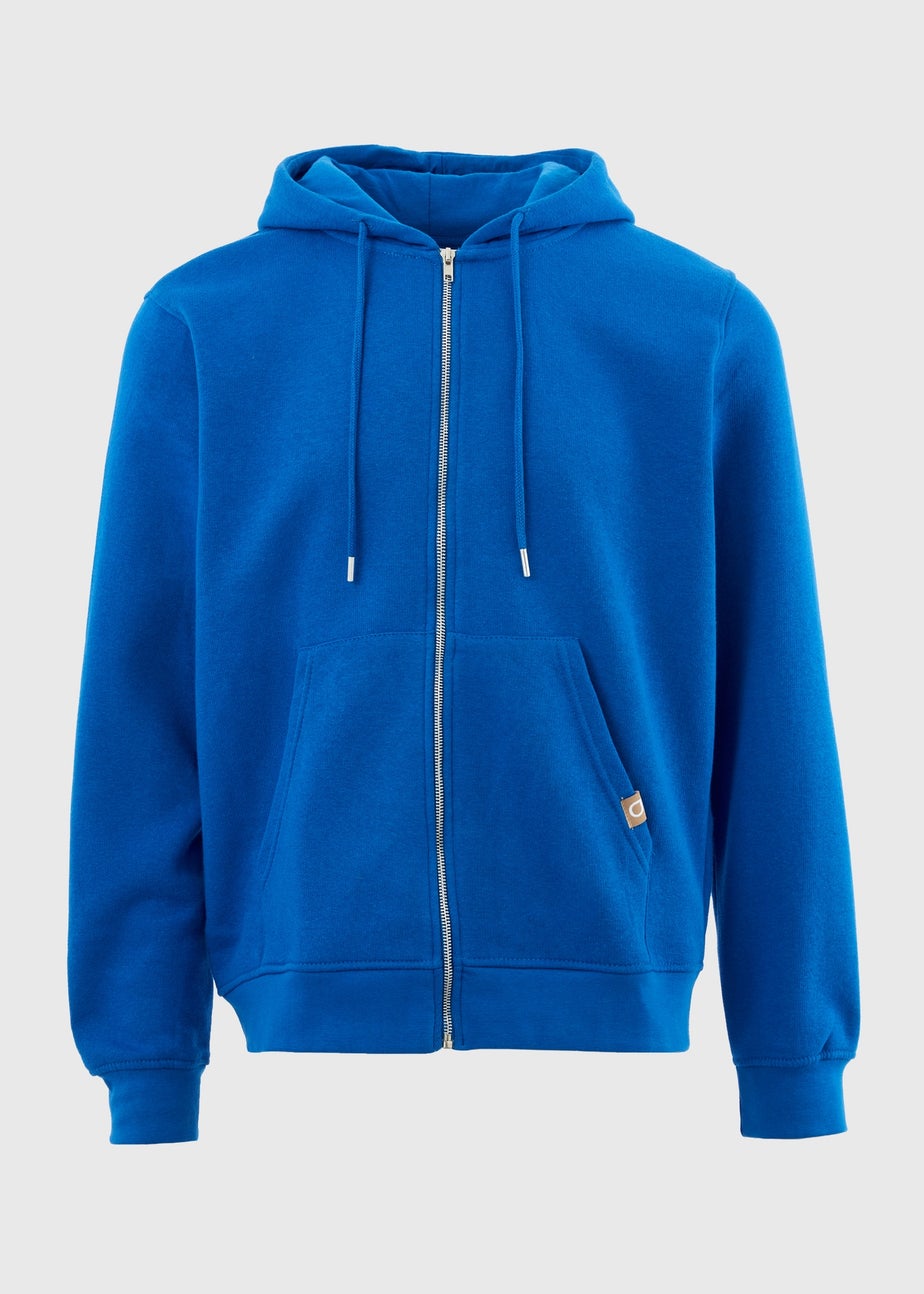 Royal Blue Zip Hoodie