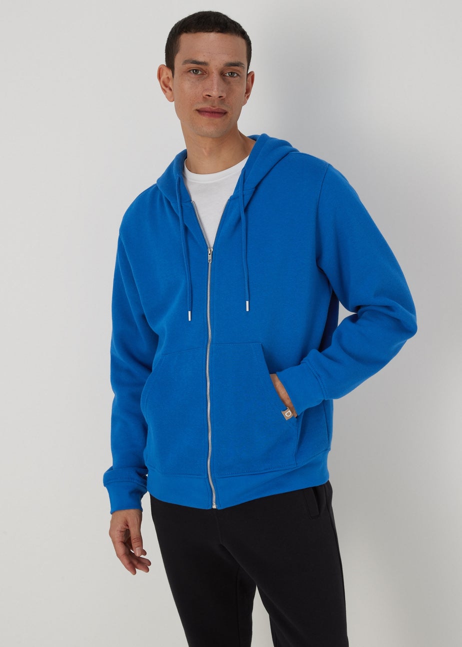 Royal Blue Zip Hoodie