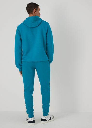 Teal Plain Joggers