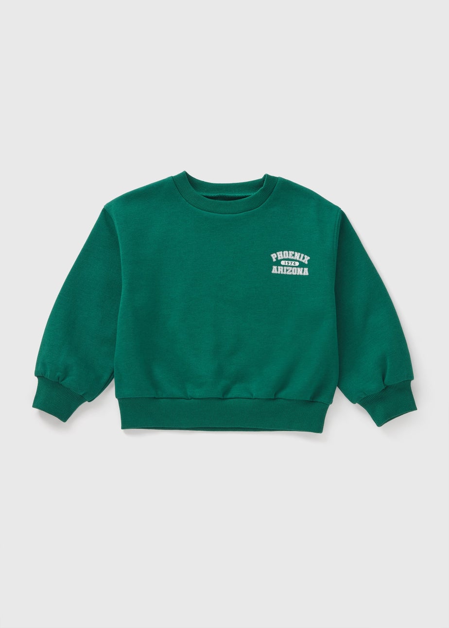 Boys Green Arizona Sweatshirt (1-7yrs)