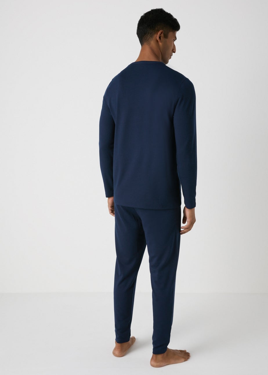 Navy Lightweight Long Thermal Bottoms