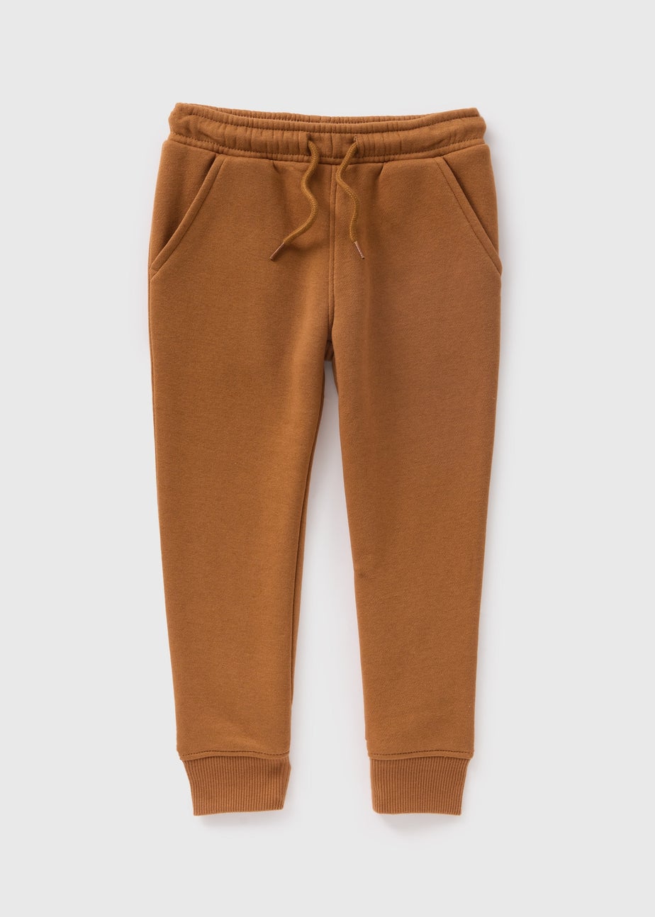Boys Tan Jogging Bottoms (1-7yrs)