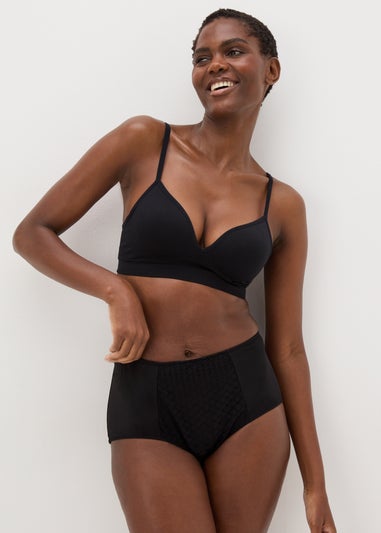 3 Pack Multicoloured Geometric Lace Midi Knickers