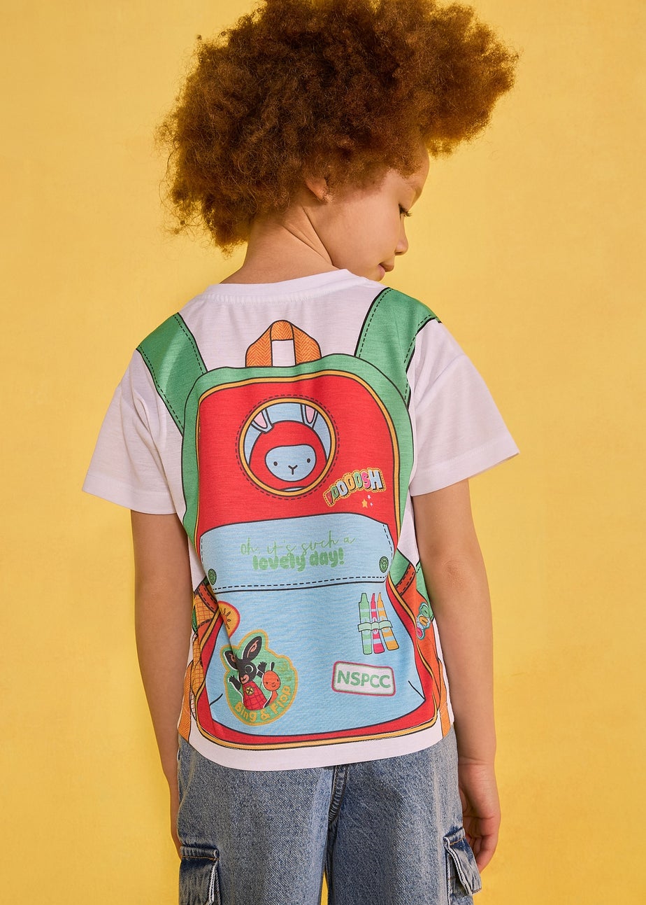 NSPCC Kids White Bing Childhood Day T Shirt (1-5yrs)