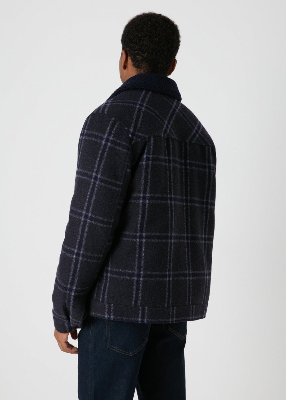 Charcoal Check Smart Shacket