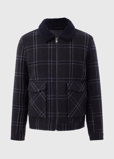 Charcoal Check Smart Shacket