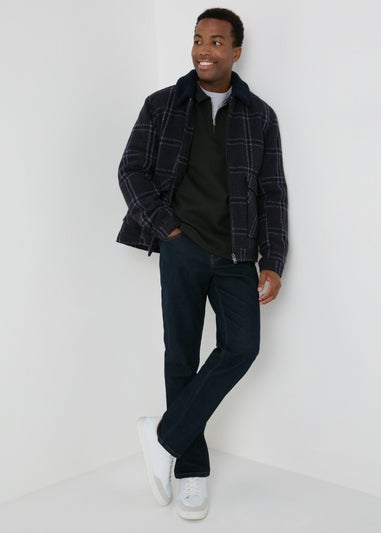 Charcoal Check Smart Shacket