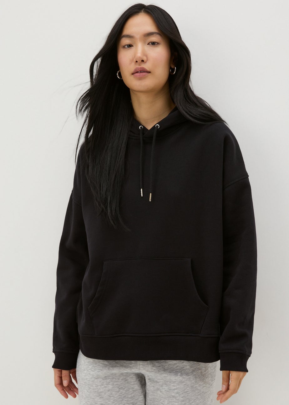 Black Basic Hoodie