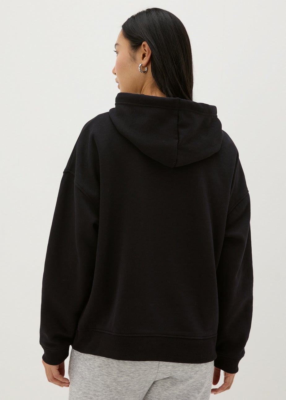 Black Basic Hoodie