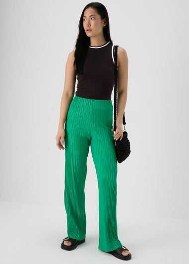 Black Contrast Tank Top