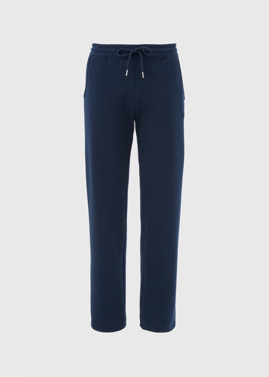 Navy Tapered Jogging Bottoms