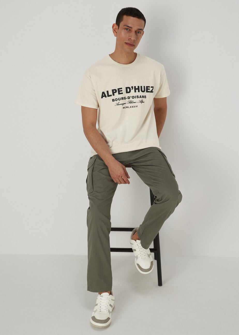 Natural Alpe D' Huez T-Shirt