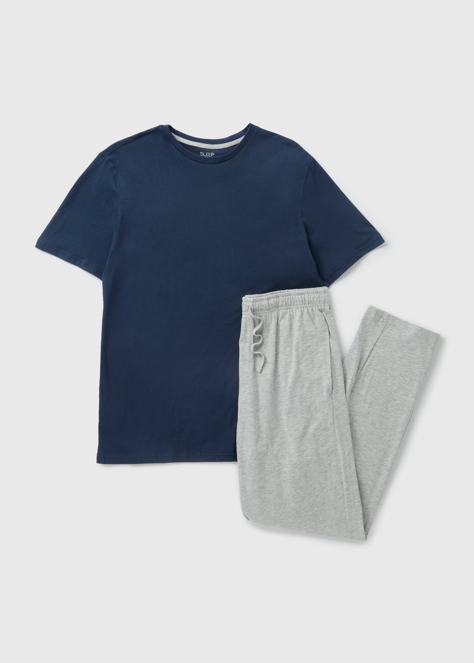 Navy Basic Pyjama Set