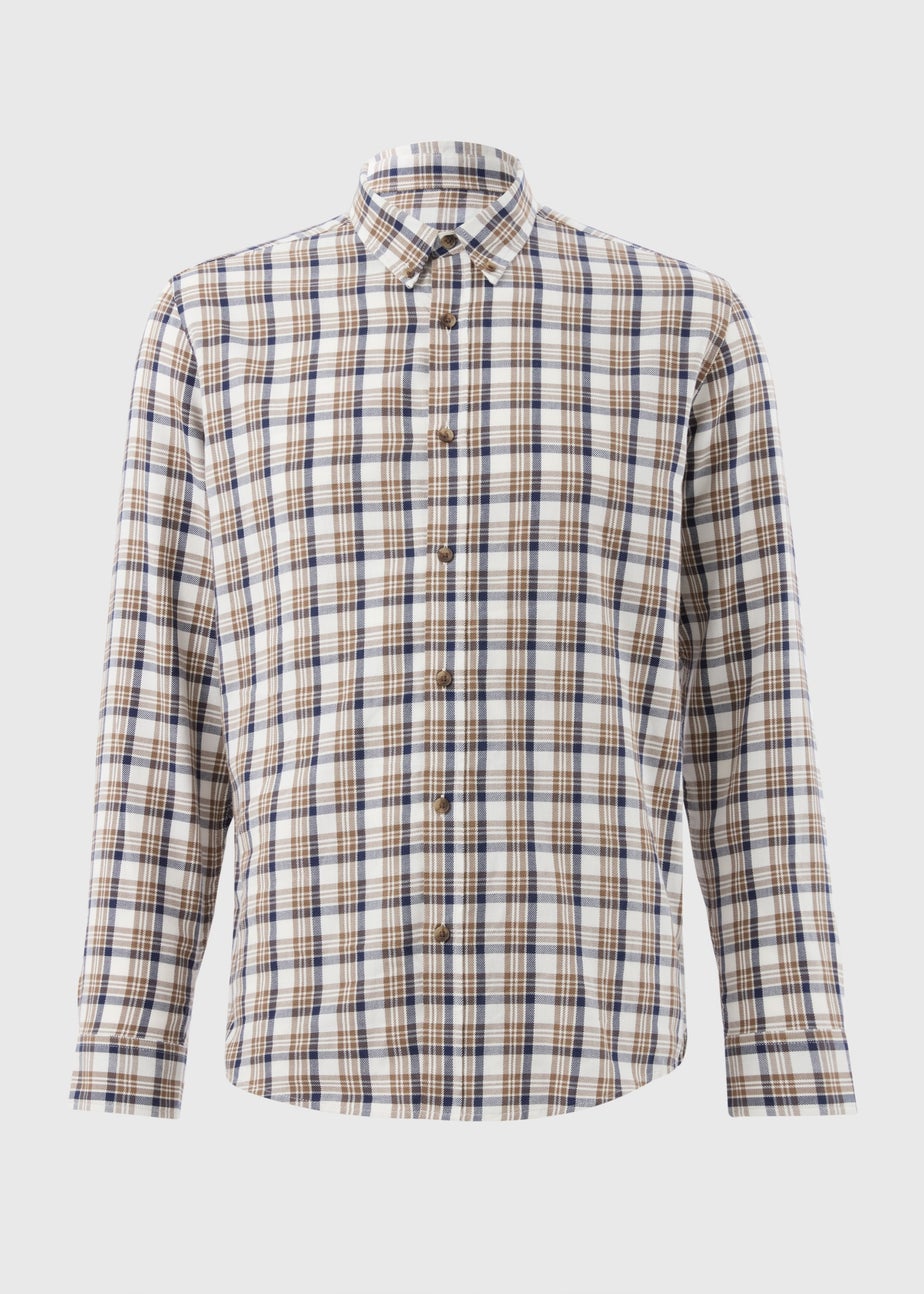 Stone Checked Shirt