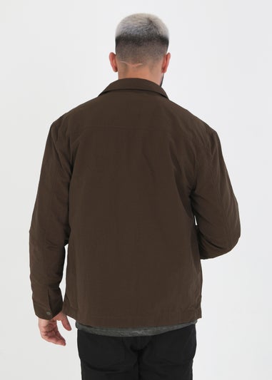 Brave Soul Brown Lightweight Shacket