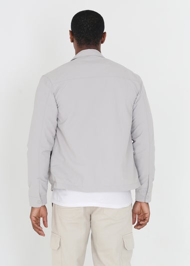 Brave Soul Grey Lightweight Shacket