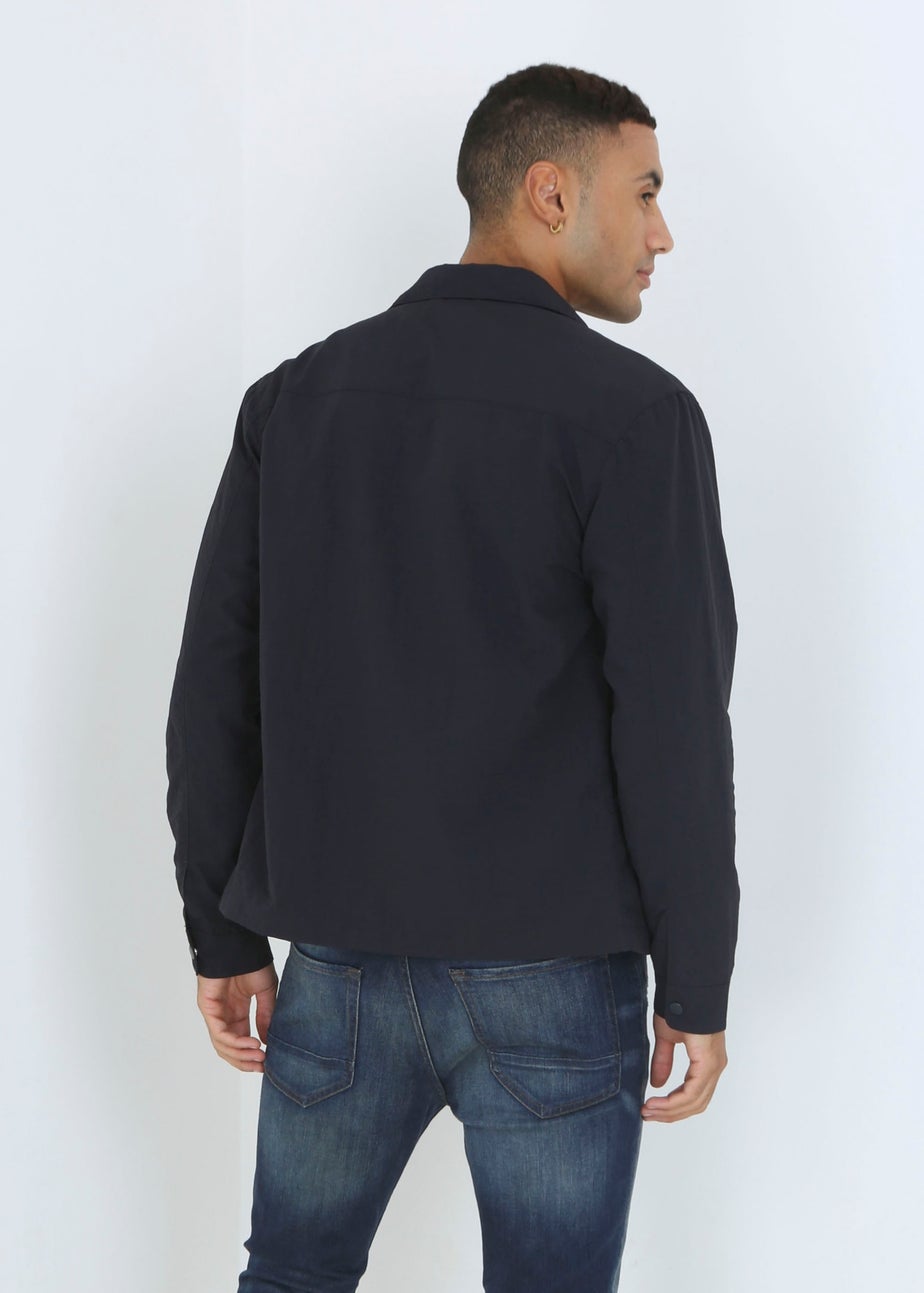 Brave Soul Navy Lightweight Shacket