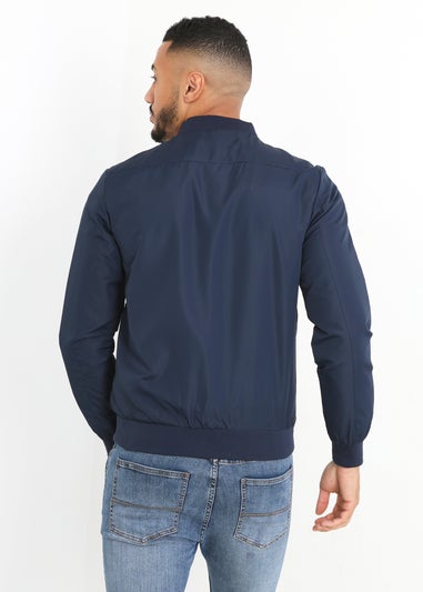 Brave Soul Navy Bomber Jacket