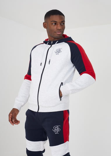 Brave Soul Ecru Zip Through Hoodie & Jogger Co-ord Set