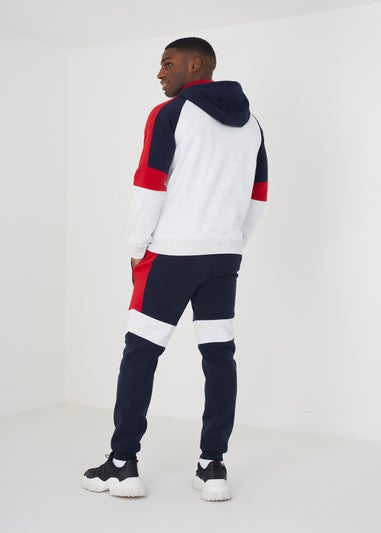 Brave Soul Ecru Zip Through Hoodie & Jogger Co-ord Set