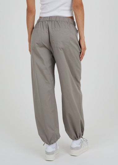 Brave Soul Grey Utility Style Adjustable Cargos