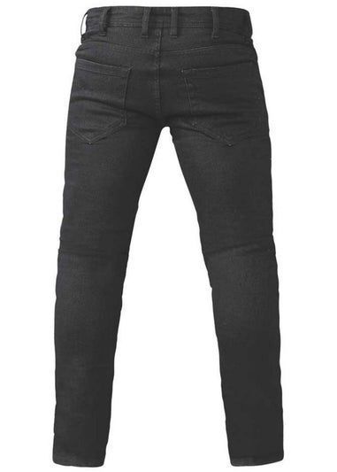 Duke Black Claude Slim Fit Stretch Jeans