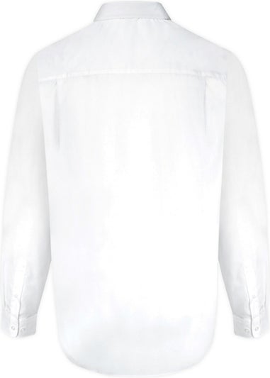 Duke White Aiden Easy-Iron Kingsize Shirt
