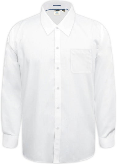 Duke White Aiden Easy-Iron Kingsize Shirt