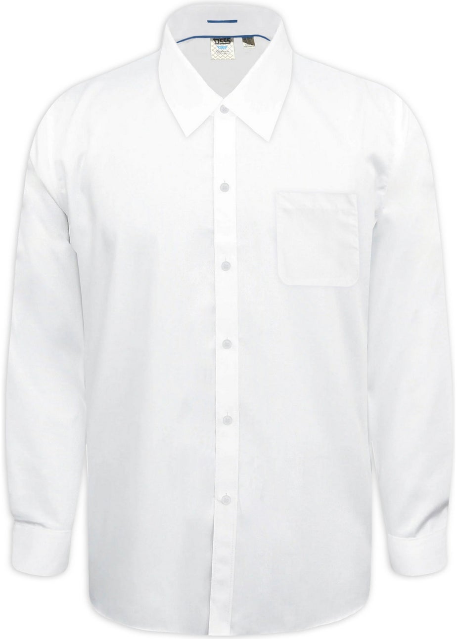 Duke White Aiden Easy-Iron Kingsize Shirt