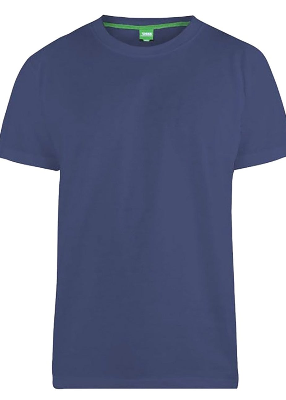 Duke Black Fenton Kingsize T-Shirt (Pack of 2)