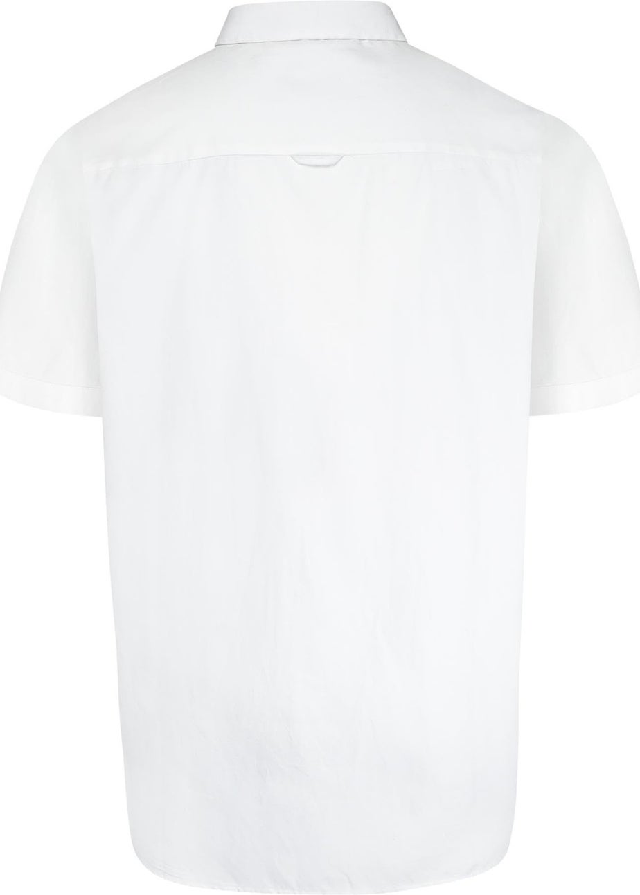 Duke White James Oxford Kingsize Short-Sleeved Shirt