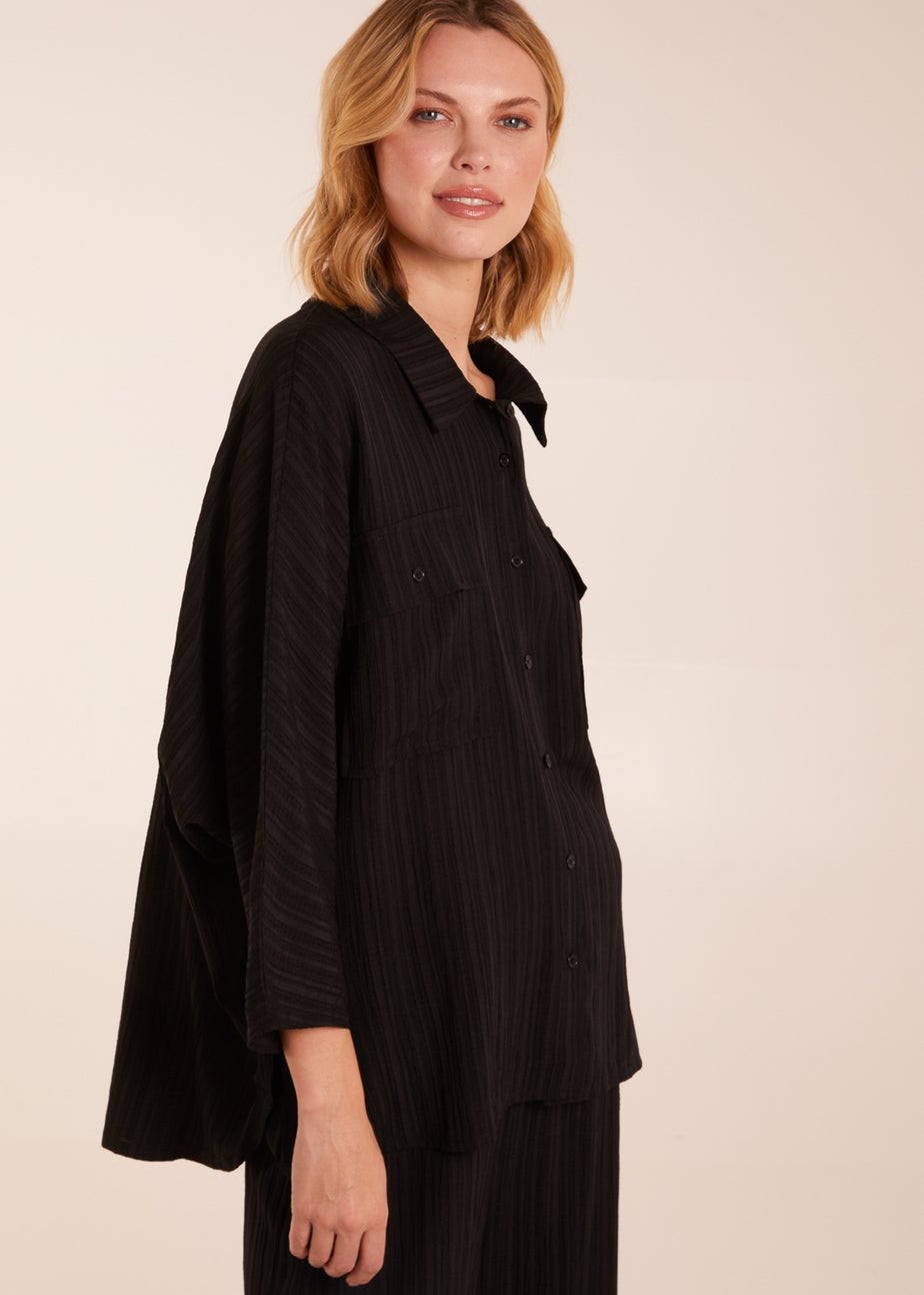 Blue Vanilla Black Shirt & Trousers Set