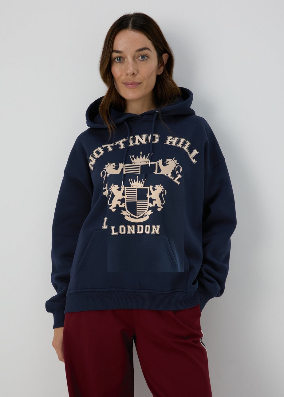 Navy Notting Hill Hoodie