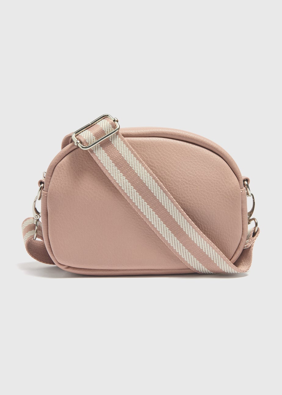 Pink PU Camera Bag