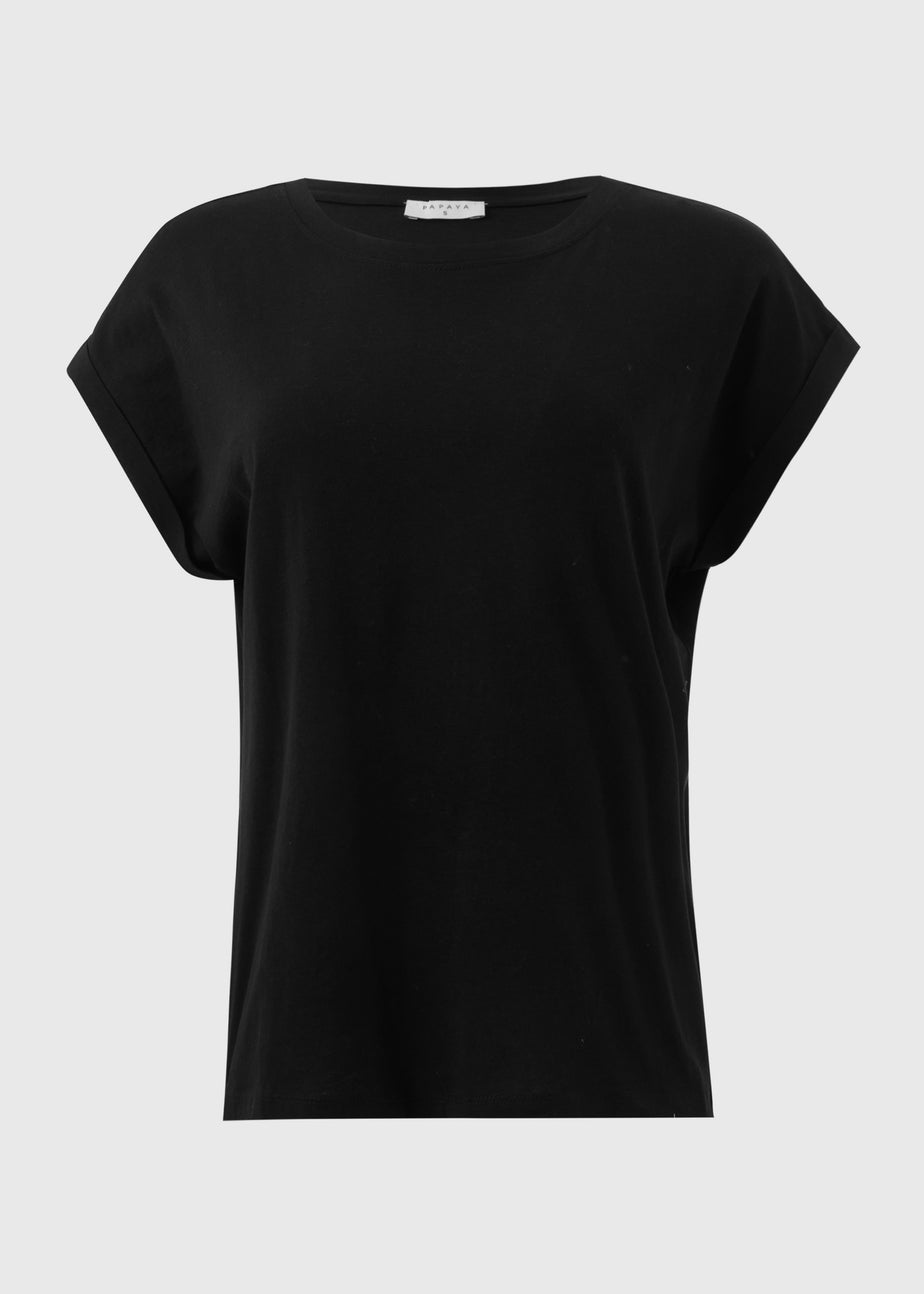 Black Plain T-Shirt