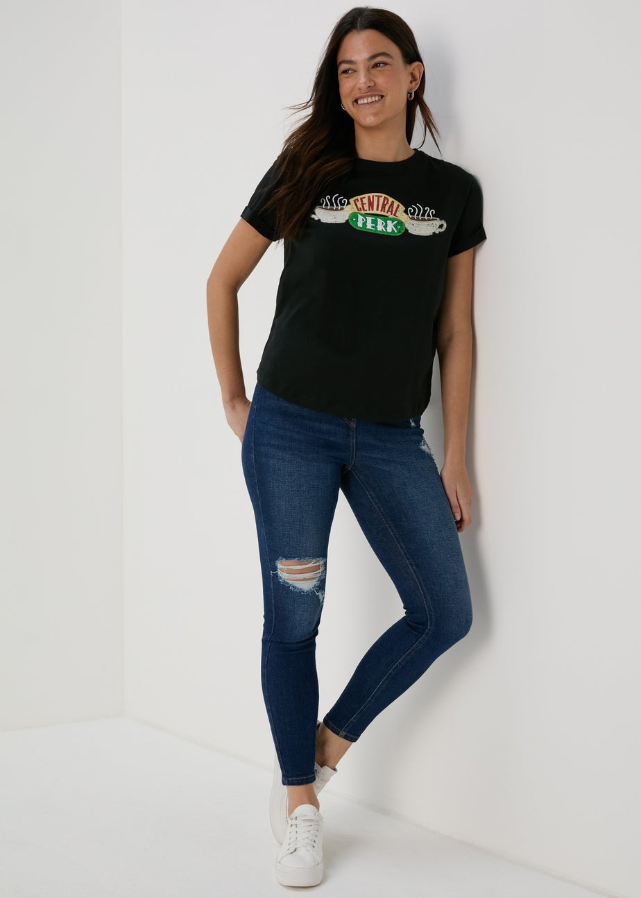 Friends Black Central Per T-Shirt