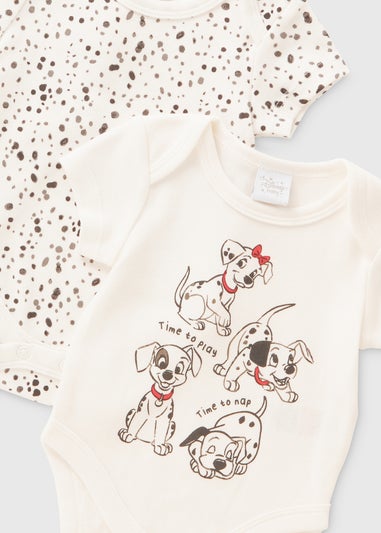 3 Pack Disney Baby 101 Dalmatians Bodysuits (Newborn-18mths)