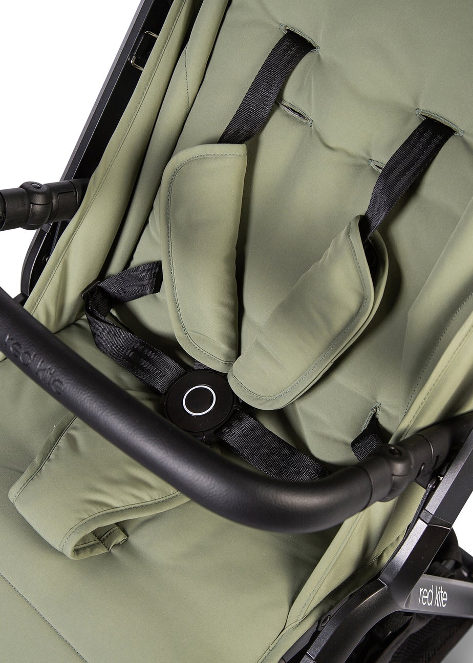 Red Kite Sage Green Push Me Astro Stroller (105cm x 54cm x 84cm)