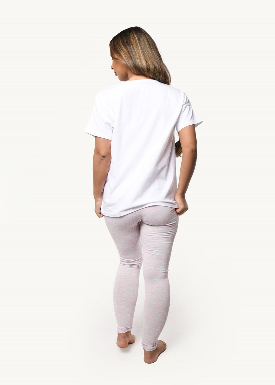 Barbie Ladies Pink Pyjama Set