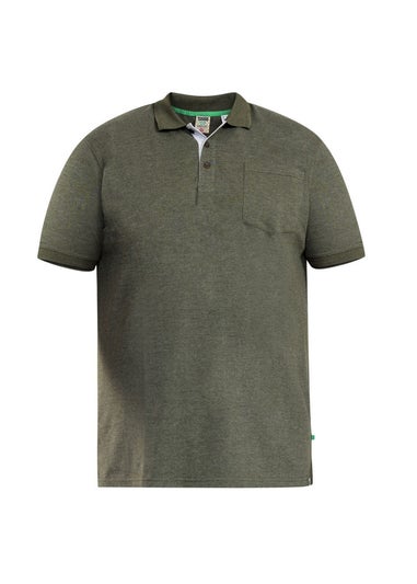 Duke Khaki Grant Pique Kingsize Polo Shirt