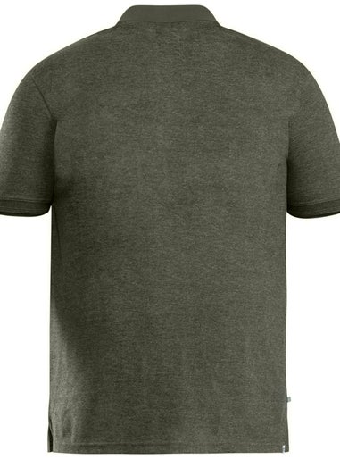 Duke Khaki Grant Pique Kingsize Polo Shirt