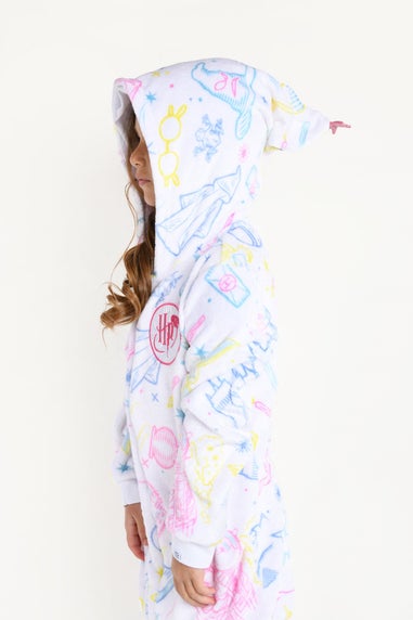 Harry Potter Girls Multicoloured Onesie (7-12 yrs)