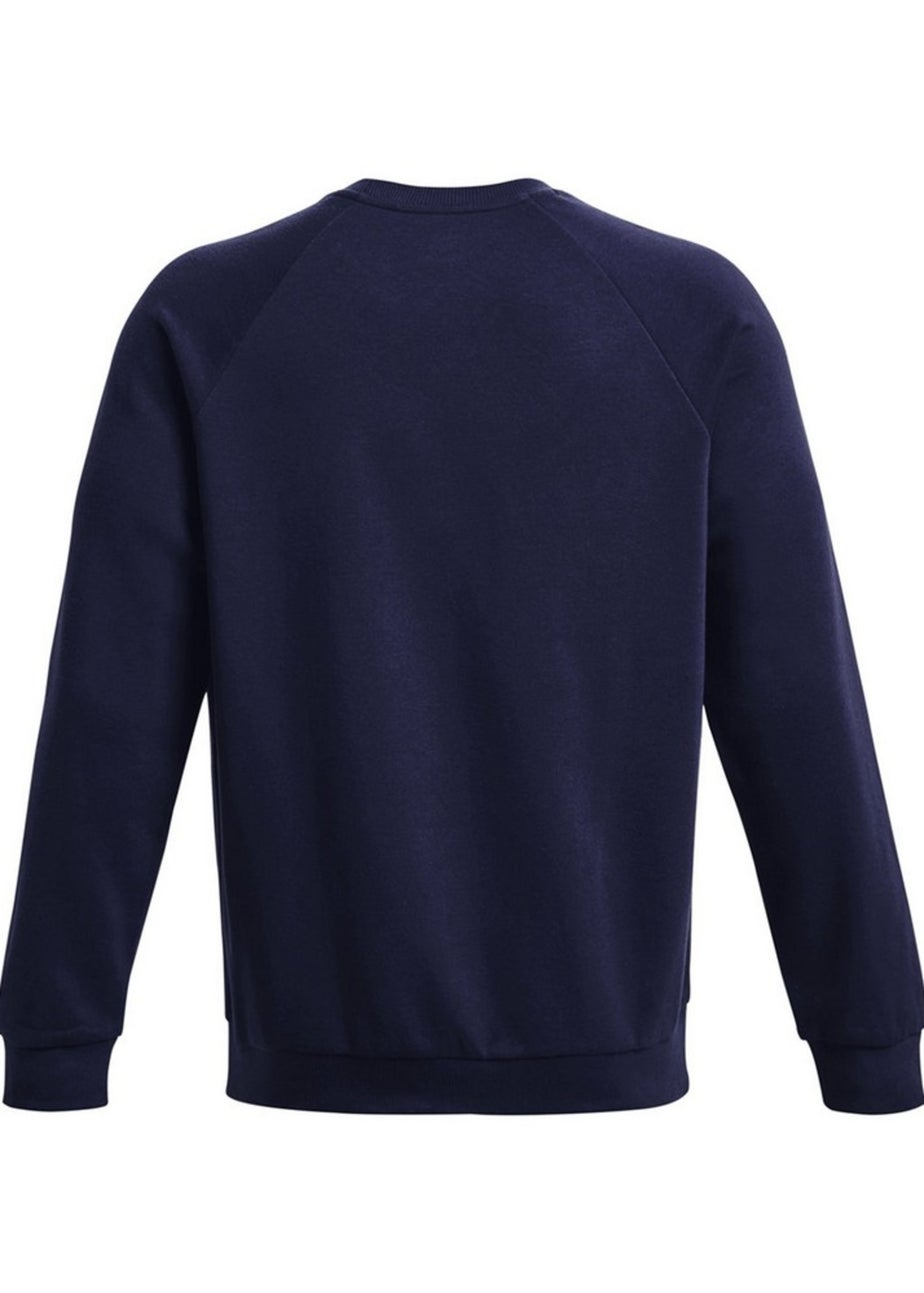 Under Armour Navy Rival Fleece Crew Neck Sweatshirt