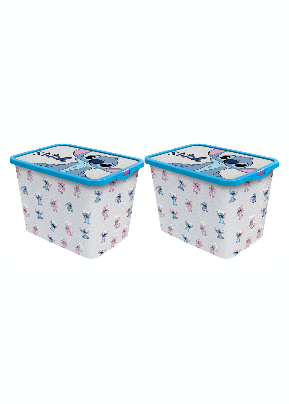 Stitch Storage Box 23L - 2 Set